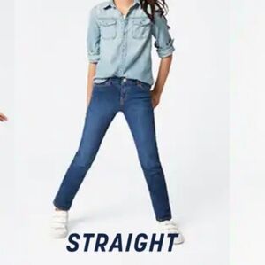 NWOT Gap kids dark wash straight jeans